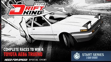INITIAL D AE86 TAKUMI DRIFT KING | NFS NO LIMITS |