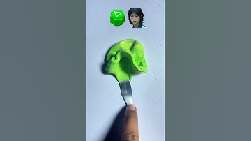 Squid Game Satisfying Color Mixing #squidgame2 #gonggi #satisfying #colormixing