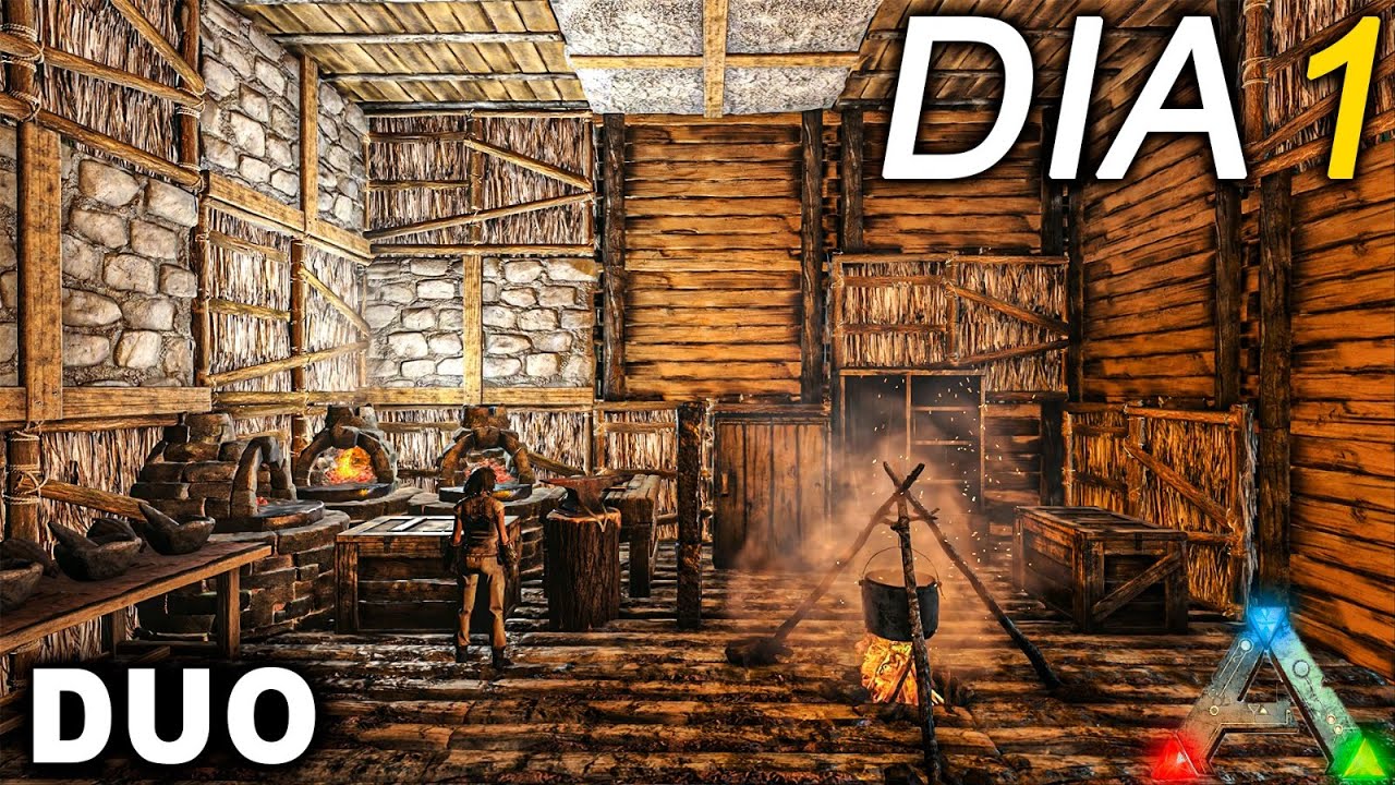 ARK DUO pero tenemos 12000 Horas ... (DIA 1) - YouTube