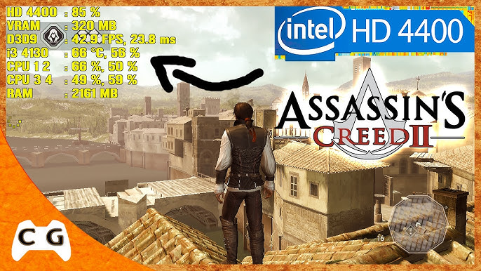 Assassin's Creed 3 - Testando em PC Fraco: 2Gb Ram/Pentium Dual Core/ATI  Mobility Radeon 4300 