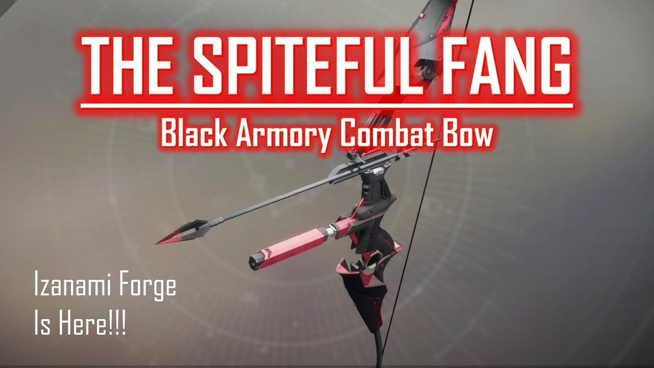 Black Armory Bow - The Spiteful Fang - PVP Gameplay Review
