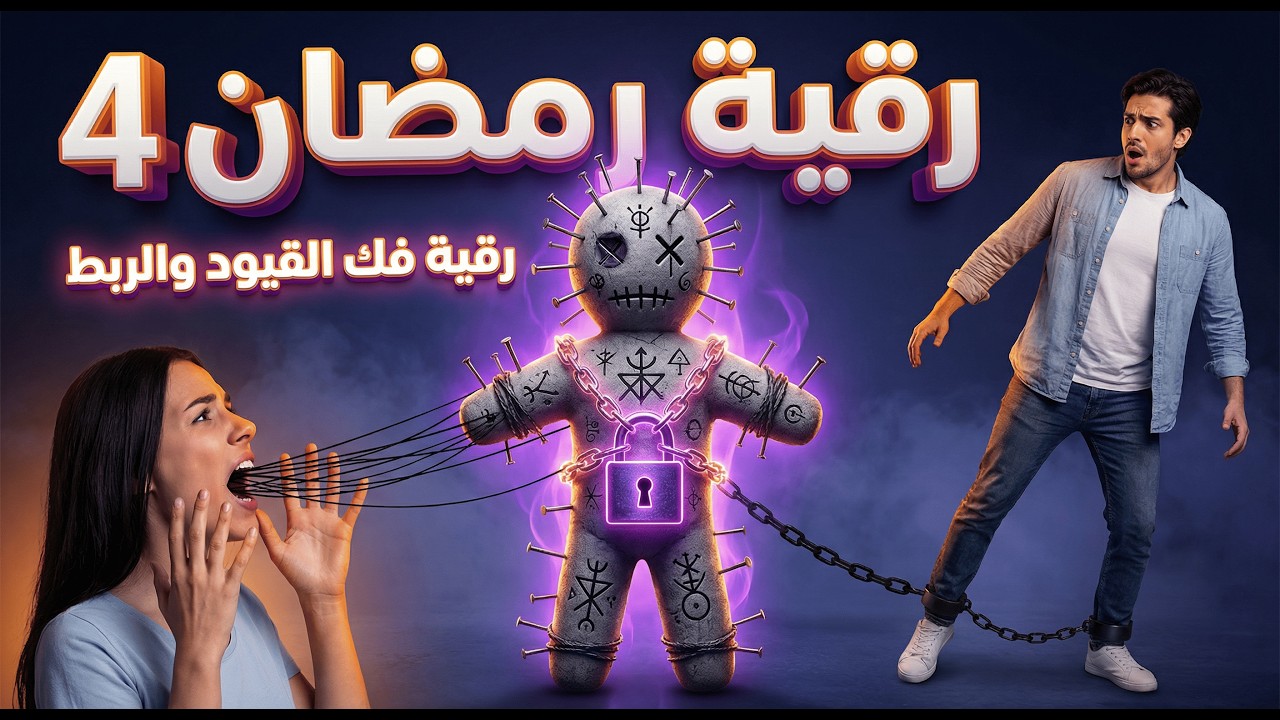 الرقية الشاملة 4 رمضان علاج شامل للسحر والمس والعين وتطهير كامل للجسم وفك العقد وايات الحرق للجن