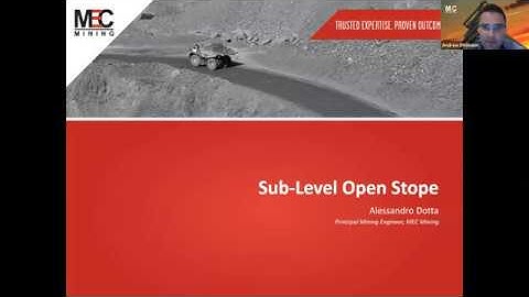 Webinar: Effective application of the sub-level open stope mining methodology