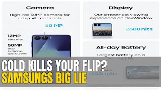 Cold Weather KILLS Your Z Flip 7! Samsung's Foldable Truth #Tech
