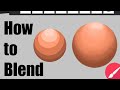 Tips for "HOW TO BLEND Skin Tone" Use Infinite Painter Tools Tutorial Video Step by Step technique