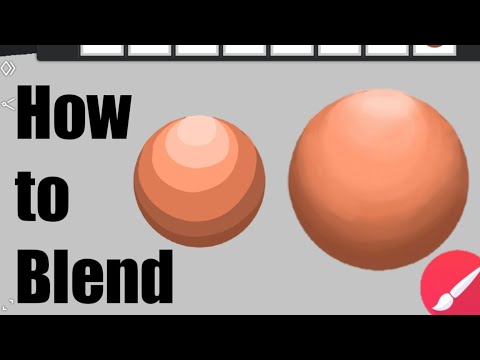 Tips for "HOW TO BLEND Skin Tone" Use Infinite Painter Tools Tutorial Video Step by Step technique