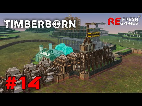 Видео: #14 Промзона для накопления ресурсов  - Timberborn