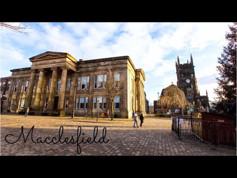 A walk through MACCLESFIELD England