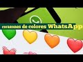 QUÉ SIGNIFICAN LOS CORAZONES ❤DE WHATSAPP?