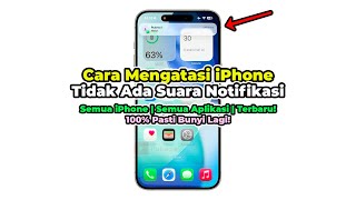Download Lagu Cara Mengatasi iPhone Tidak Ada Suara Notifikasi (Semua iPhone \u0026 Aplikasi) - TERBARU! MP3
