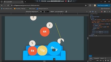 Couch 2048: Getting to 16384 in slow mode- Part 3: 8192 and moving upwards