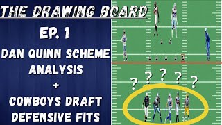 Dallas Cowboys Post-Draft Defensive Scheme & Personnel Analysis || The Drawing Board Ep. 1 ||