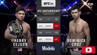 Henry Cejudo vs Dominick Cruz Full Fight Highlights | Knockout  | UFC 249 | UFC Fight Night