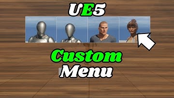 Craft A Custom Character Selector Menu In UE5