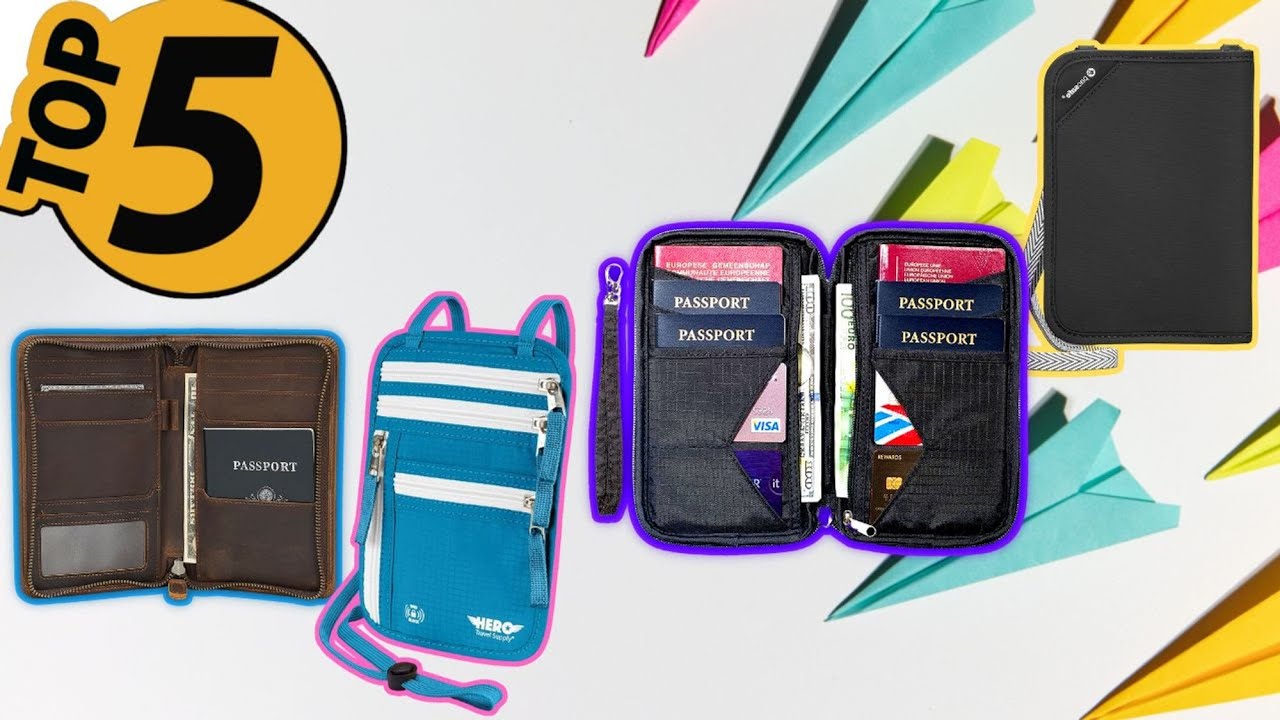 TOP 5 Best Travel Passport Holder YouTube