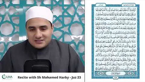 Recitation of Juz 23 with Shaykh Mohammad Harby during Ramadan