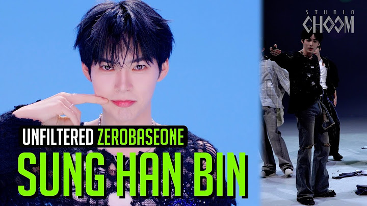 [UNFILTERED CAM] ZEROBASEONE SUNG HAN BIN(성한빈) 'BLUE' 4K | STUDIO CHOOM