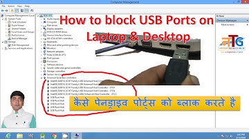 How to Disable USB Ports to Prevent Data Theft