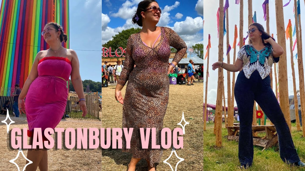 GLASTONBURY VLOG 2023 | PR Trip with Used and Loved