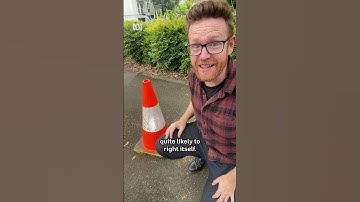 Why are traffic cones cone shaped? @JulianOShea #Science #Shorts