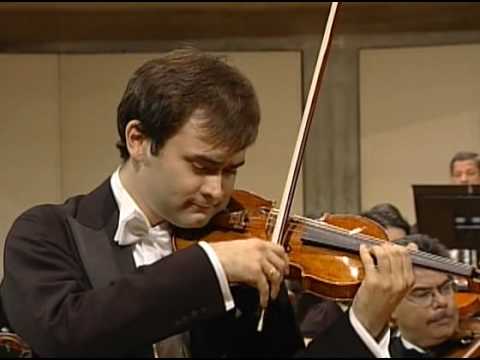 Janusz Wawrowski plays Brahms Violin Concerto in D-major, Op.77 part 1