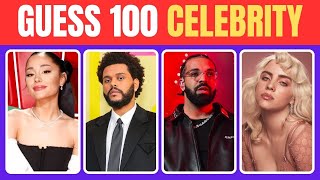 Guess the Celebrity in 3 seconds | 100 Most Famous People in 2023 by QuizFuse 154 views 5 months ago 10 minutes, 52 seconds