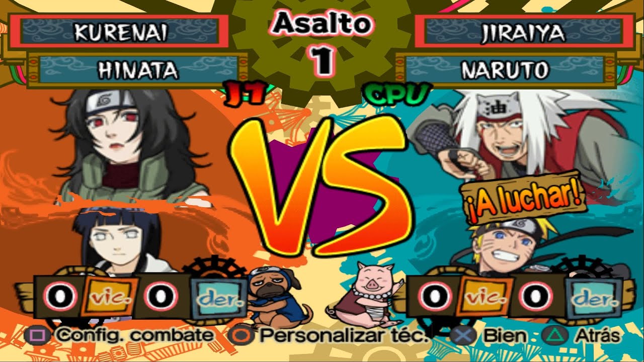 Kurenai VS Jiraiya - Naruto Shippuden Ultimate Ninja 5