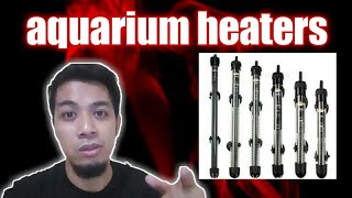 lets talk about AQUARIUM HEATERS | is it required in FISH KEEPING (tagalog w/ eng sub)