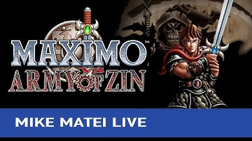 Maximo vs. Army of Zin (PS2) Mike Matei Live
