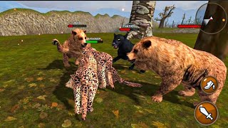 Furious Leopard's 🐆 V's Black Panther V's Angry Bears | Ultimate Leopard Simulator screenshot 5
