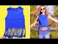 25 HERMOSAS CAMISETAS DIY QUE PUEDES HACER EN 5 MINUTOS