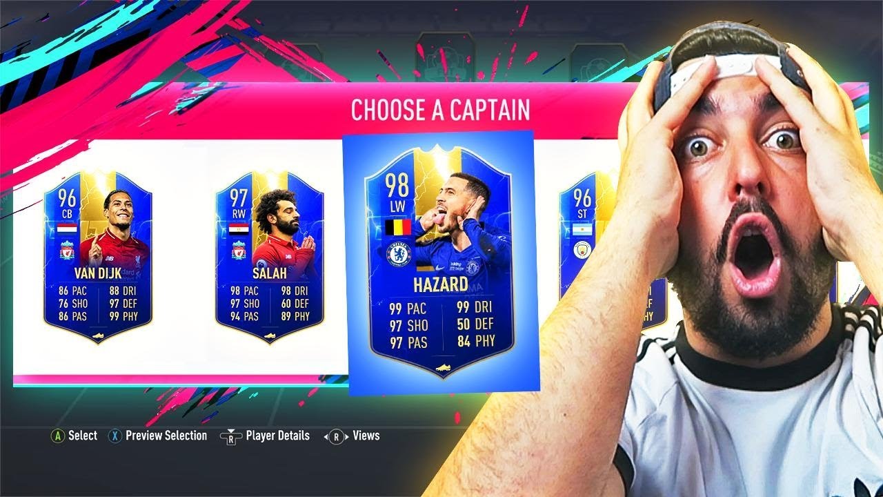 Fifa 19 draft special tots premier league youtube