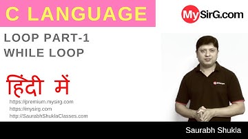 Lecture 7 Loops in C Part 1 Hindi