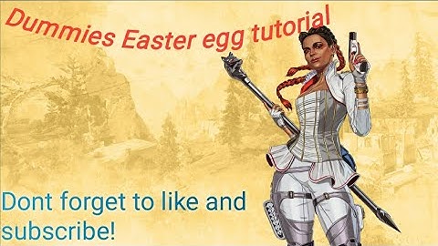 How to Make the dummies shoot back (Apex Legends Firing Range)