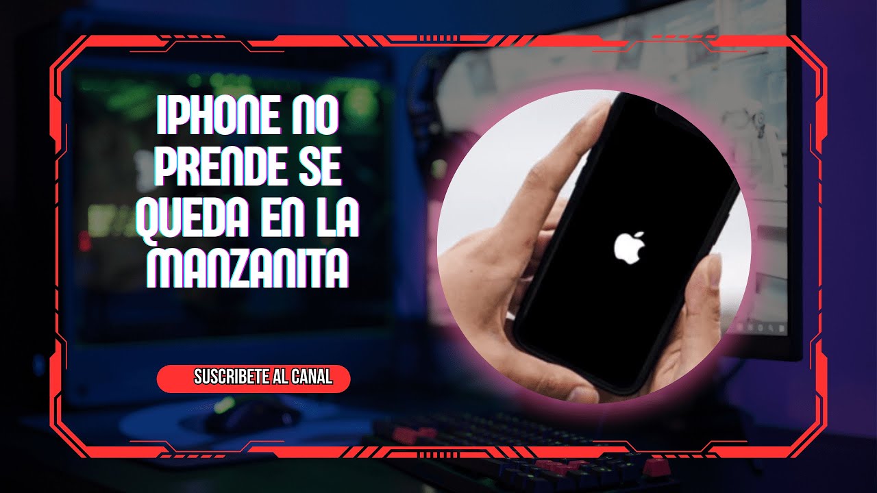 ¿Por qué mi iPhone se queda en la manzana de iOS? 🍎[SOLUCIONADO 2024