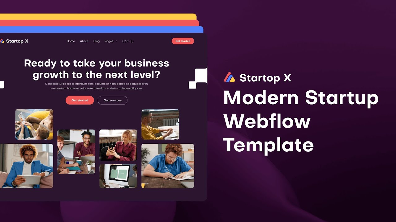 Startop X - Clean Startup Webflow Template | BRIX Templates - YouTube