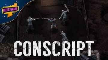 CONSCRIPT - New Gameplay Trailer | Another Indie Game Showcase 2022