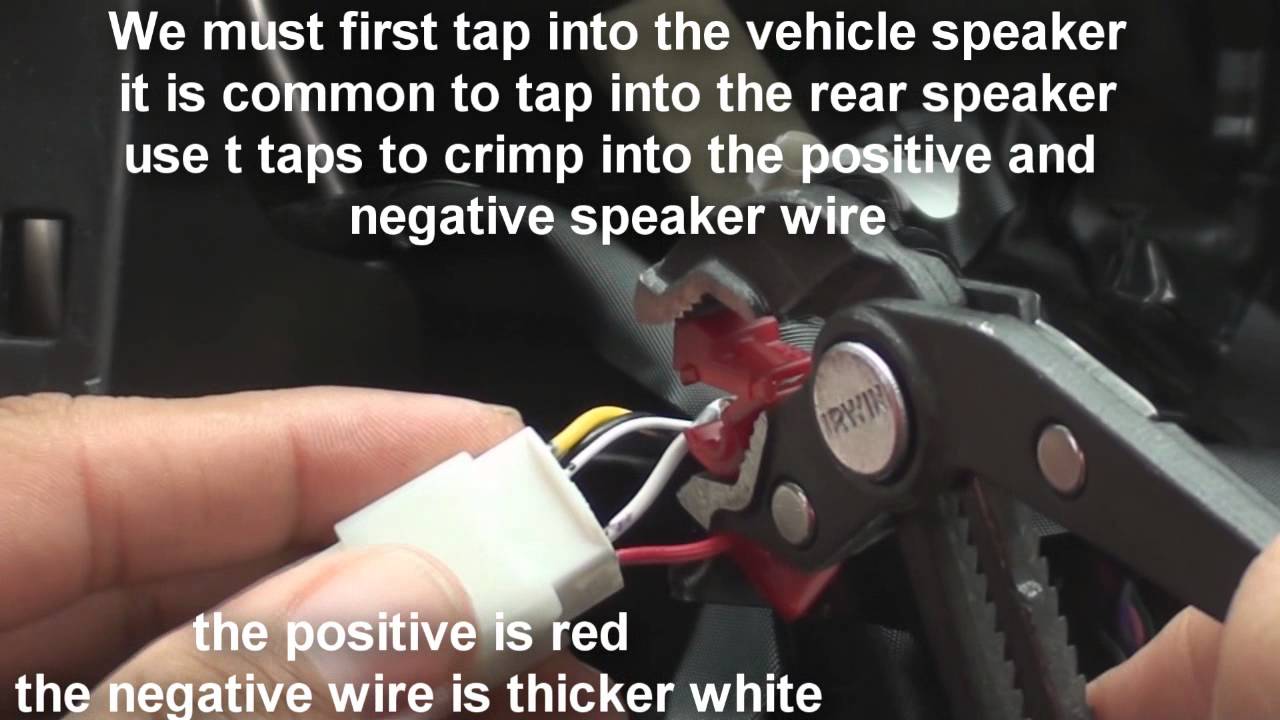 add a Subwoofer factory stereo camry 2012-2014 - YouTube 2006 ford radio wiring diagram 