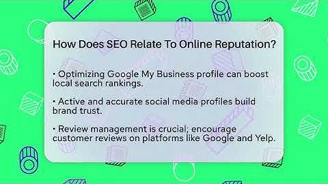 How Does SEO Relate To Online Reputation? - Everyday-Networking
