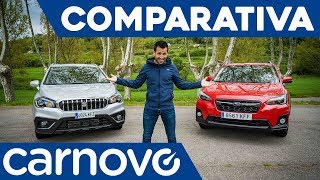 Suzuki S-Cross vs Subaru XV - Crossover / Comparativa / Review / Prueba / Test en español | Carnovo