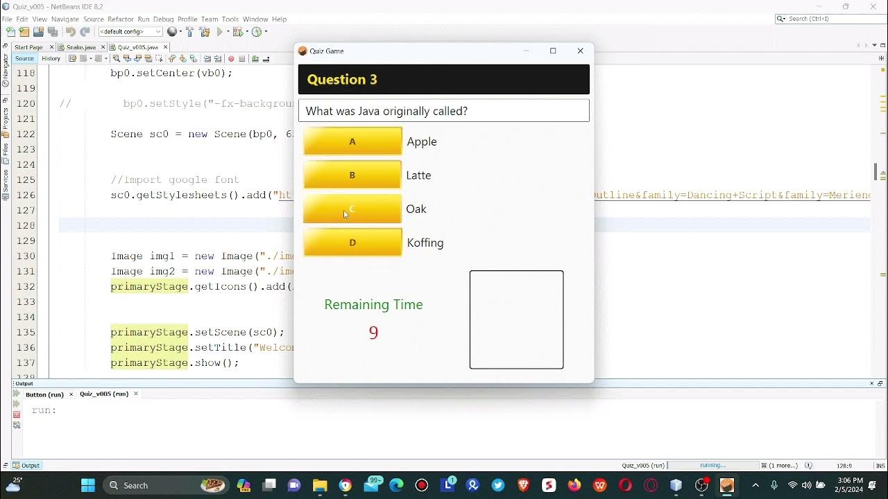 QuizMaster JavaFX: Interactive Quiz Game Application #Quiz #Game # ...