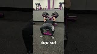 Dale Chance Pushing Big Weight at Planet Fitness 2025