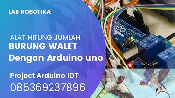 Arduino - alat penghitung jumlah burung walet menggunakan arduino uno dan sensor proximity