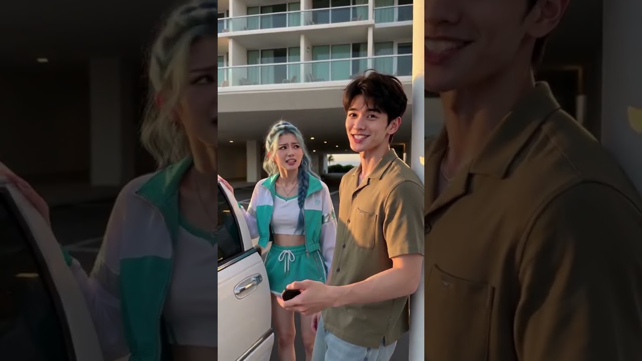 She Picked the DIAMOND Car Key… Wrong Choice 💎🔑🚗#ComedyShorts #CarKey #Supercar #OrangeSupercar #