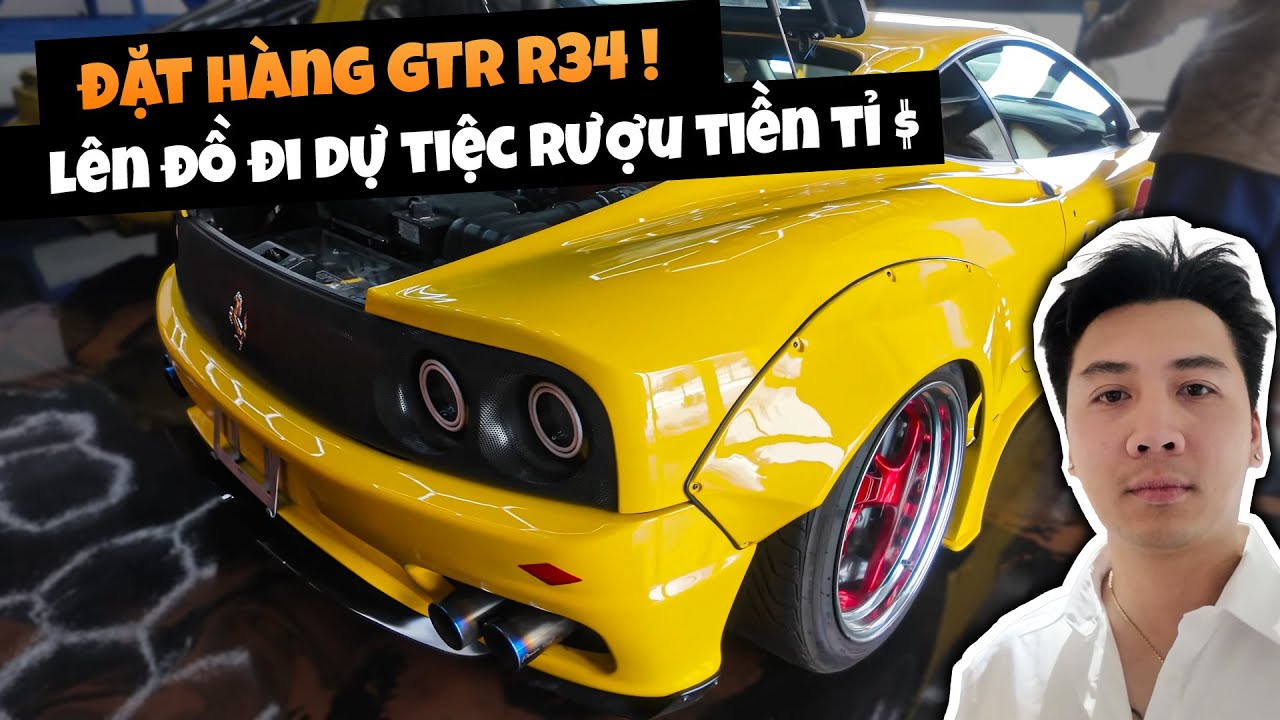 Đặt hàng GTR R34 ! Tham Dự Tiệc Rượu Tiền Tỷ Của Giới Nhà Giàu #cuocsongmy 