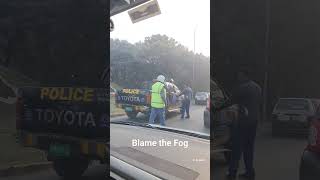 Blame the Fog | Car Accident in Lahore