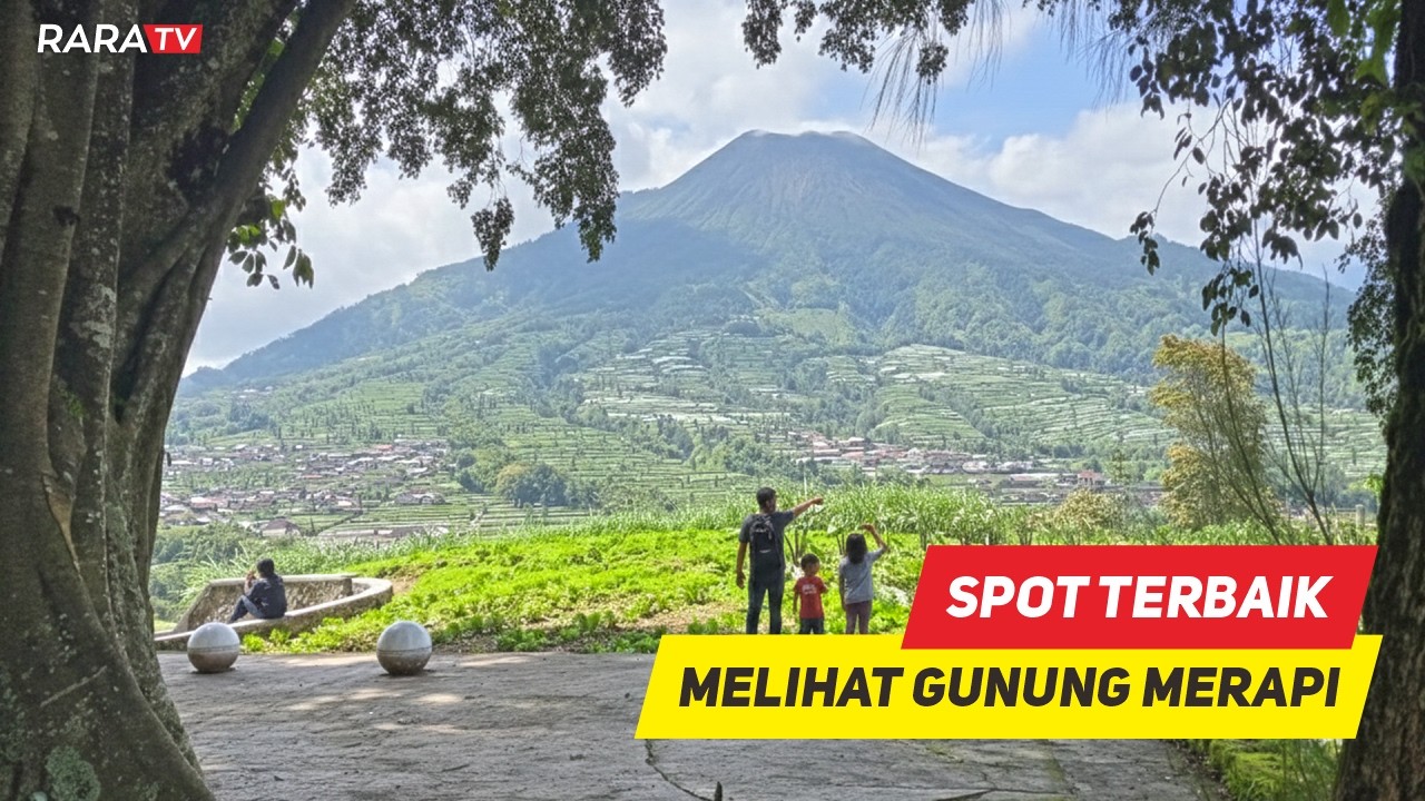 INDAH BANGET‼️Melihat Keindahan Merapi di Bukit Cilenguk Boyolali