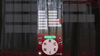 Wordscapes Uncrossed BROOK levels 353 to 356
