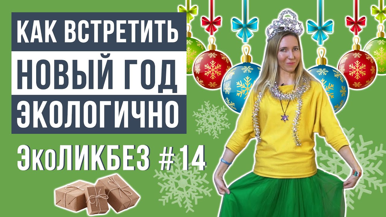 ЭкоЛикбез #14 | Как встретить Новый год экологично?