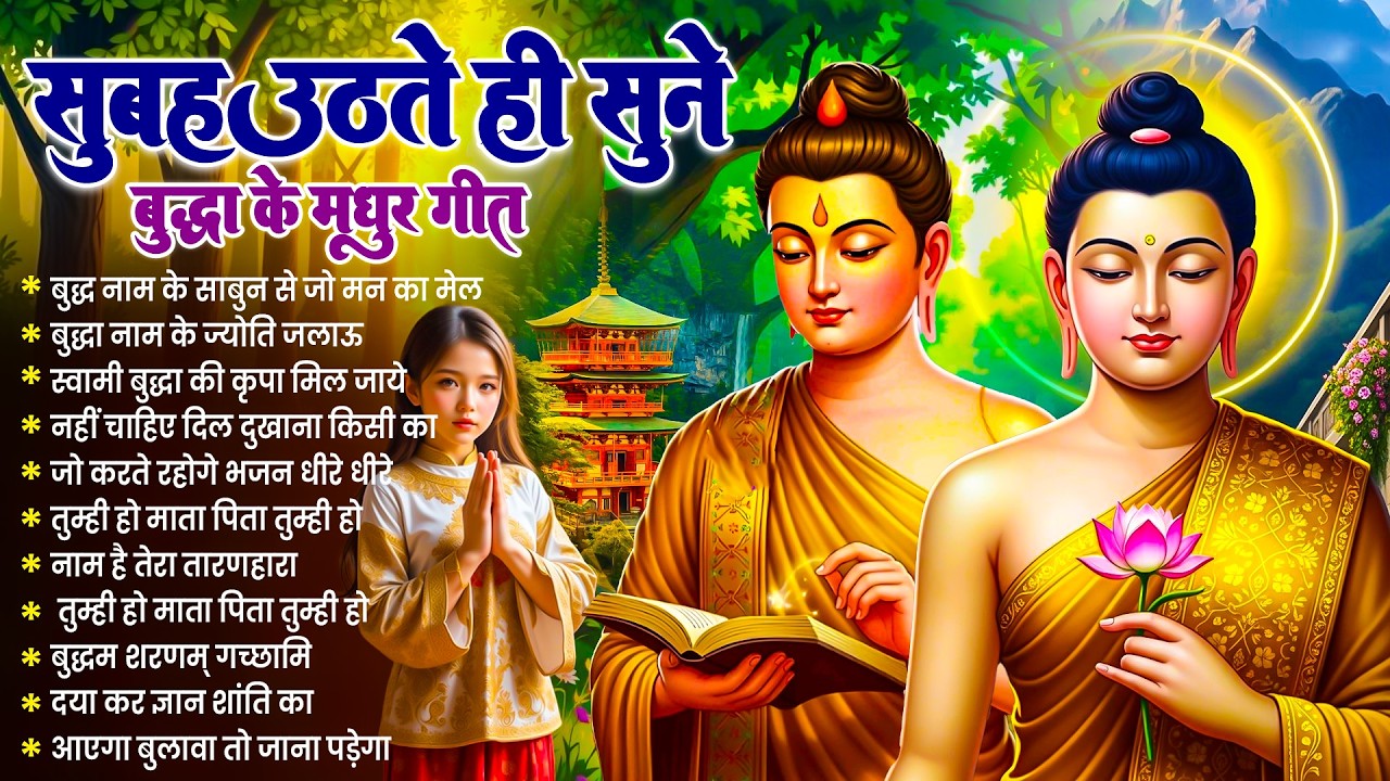 ☸️करुणा के सागर भगवान बुद्ध की कृपा बरसेगी सुबह उठते ही रोज़ सुनें ये भजन ~ Best Dhamma Geet #buddha